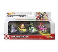 Pack de 4 véhicules Hot Wheels Mario Kart Multicolore G