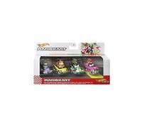 Hot Wheels Pack 4 voitures Mario Kart HKD43