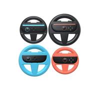 Pack de 4 volants pour Nintendo Switch 2 modèle 2025, compatibles Joy-Con, ergonomiques ABS, diamètre 150/130 mm, boutons XL