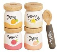 Pack de 4 Yaourts de Dinette Beige G