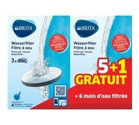 Pack de 5+1 filtres Brita MicroDisc Blanc G