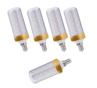 Pack de 5 Ampoules LED E14 Blanc Chaud 3000K Non-Dimmable Équivalent 250W Sans Scintillement Économie d'Énergie Pour Lampes de Table Suspensions Appliques Murales