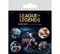 Pack de 5 Badges League of Legends Officiels