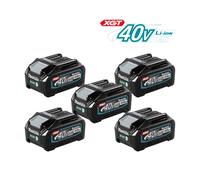 Pack de 5 batteries XGT 40V 4 Ah BL4040 MAKITA