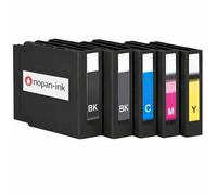 Pack de 5 Cartouches compatible pour Epson T04A1 T04A2 T04A3 T04A4 Noir Couleur 12 000 Pages