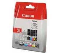 Pack de 5 cartouches d'encre canon pgi-550/cli-551 xl Pack G