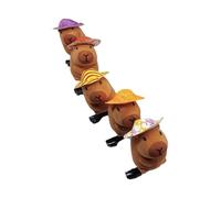 PACK DE 5 Dessins Animés Capybaras En Peluche Épingles À Cheveux À La Mode