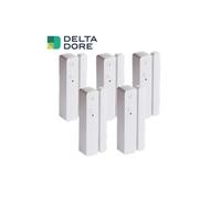 Pack de 5 détecteurs d'ouverture radio blanc Tyxal+ - Delta Dore 6412325