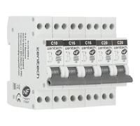 Pack de 5 disjoncteurs 1x10A + 2x16A + 2x20A - Zenitech