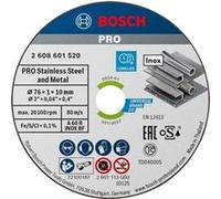 Pack de 5 disques à tronçonner EXPERT pour inox 76mm - BOSCH - 2608601520 Noir G