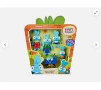 Pack de 5 figurines de la famille Rabbit Brave Bunnies