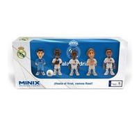 Pack de 5 Figurines Minix Football Stars Real Madrid Courtois Camavinga Modric Vinicius Bellingham
