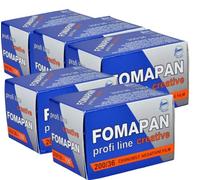 Pack de 5 FOMAPAN Creativ 200 135/36 Noir/Blanc Film 35 mm