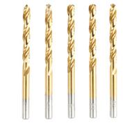 Pack de 5 forets HSS avec revêtement titane - 5 mm G