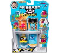 Mooseutilities Coffret Labo MrBeast Lab Atomic Swarms – 2 mini créatures de 2,5 cm, verse de l'eau