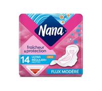 Pack de 5 - Nana -14 Serviettes Hygiéniques Ultra Normal Plus Deo Fresh