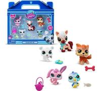 Pack de 5 Pets - BANDAI - Littlest Pet Shop Montagne - Animaux a collectionner