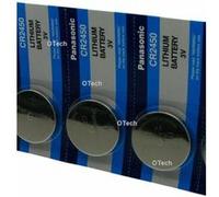 Pack de 5 piles Panasonic compatible avec MAXELL CR2450 - Otech