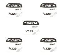 Pack de 5 Piles Varta 329 My-Montre