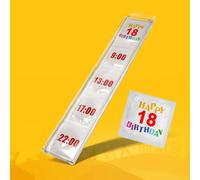 Pack De 5 Préservatifs HumoristiquePersonnalisés Anniversaire 18 AnsIdée De Cadeau DrôlePour Des Moments Amusants Et InoubliablesEn Latex Fin Et RésistantImprimé En France
