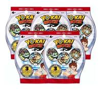 Pack de 5 sachets de 3 médailles Yo-Kai Watch - Hasbro - renforce ton équipe de bons Yo-Kai