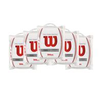 Pack De 5 Sacs 12 Pcs. Overgrips Wilson Pro Perforé Blanc