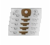 Pack de 5 sacs filtrants Makita P-72899 pour VC2010L VC2015L 2512L 2511L...