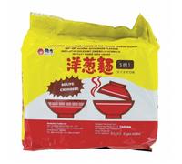 Pack de 5 Soupes / Nouilles instantanées saveur Oignon 85g - Marque Wei Lih - 2 packs (10 sachets)