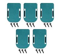 Pack de 5 supports de support de batterie pour Makita également pour Bosch18V couvercle de batterie, support de support de batterie pour clip de ceinture sur le mur de l'étagère