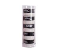Pack De 5 Surgrips Lisses Softee Tech Blanc