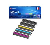 Pack de 5 Toners compatible pour Sharp MX31GTBA MX31GTCA MX31GTMA MX31GTYA Noir et Couleurs