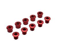 Pack de 5 vis cheminees forward alu 8 5mm rouge