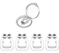 Pack De 5 X Pince À Nez Anti-Ronflement Magnétique Et Ergonomique En Silicone - Améliore Le Sommeil Et La Respiration - Nose Clip - Straße Tech ®