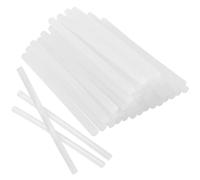Pack de 50 bâtons de colle chaude 11mm x 200mm, bâtons transparents pour pistolet à colle chaude, colle pour bricolage, réparations et décorations - Bâtons universels pour pistolet à colle.
