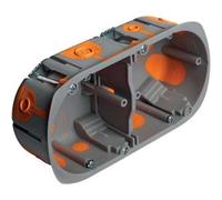 Pack de 50 boîtes d'encastrement BBC - 2 postes - Ø 67 mm - Profondeur 40 mm - 100240 - EMX