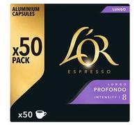L'OR Espresso Café Lungo - intensité 8 - Boîte de 50 capsules
