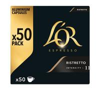 50 capsules Ristretto compatibles Nespresso® - L'OR ESPRESSO - Sélection Rouge (Italien)