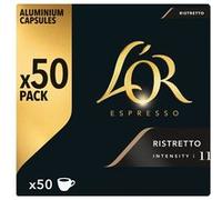 Pack de 50 Capsules café L'Or Espresso Ristretto 260 g G