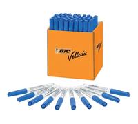 Pack de 50 feutres Velleda 1741 pointe moyenne bleus dont 3 gratuits