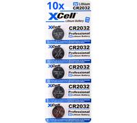 Pack De 50 XCell CR2032 Pile Bouton Lithium 3V / 220mAh (10x5)