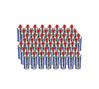 ALPENTECH | 56 Cartouches Gaz Butane 250g Clipsables Anti-Fuite TUV (UN2037) | Mega Pack Économique pour Réchaud de Camping, Chalumeau, Lanterne à Gaz & Désherbage.