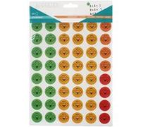 Pack de 576 Gommettes en Papier Appréciation - 12 Planches 17x22cm - Thème Appréciation - Sodertex - L940016 Assortiments G
