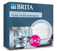 Pack de 6+2 cartouches filtrantes MAXTRA PRO All-In-1 pour carafes filtrantes BRITA