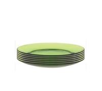 [PACK DE 6] ASSIETTE À DINER VERTE 23,5CM (DURALEX)