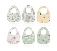 Pack De 6 Bavoirs Pour Bébé, Bavoirs Imperméables Pour Bébé, Lingettes À Salive Pour Bébé, Bavoirs Doux Pour Bébé, Produits Pour Bébé