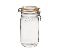 Pack de 6 bocaux 1,5 L verre 9.00 cm LE PARFAIT 10.80x10.80 cm