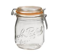 Pack de 6 bocaux 750 ml verre 9.00 cm LE PARFAIT 10.80x10.80 cm