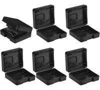 Pack De 6 Boîtes De Rangement Protectrices en Plastique Compatibles avec Les Batteries des Caméras Gopro 9/10 Hero,Boîte De Rangement De Batterie,avec Fente pour Carte Mémoire