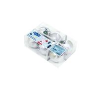Pack de 6 boules de sapin diamètre 8cm. par Peppa Pig ARDITEX PP14018