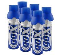 PACK DE 6 CANETTES D'OXYGENE PUR 6 LITRES - Booster votre capital santé - MARQUE GOX